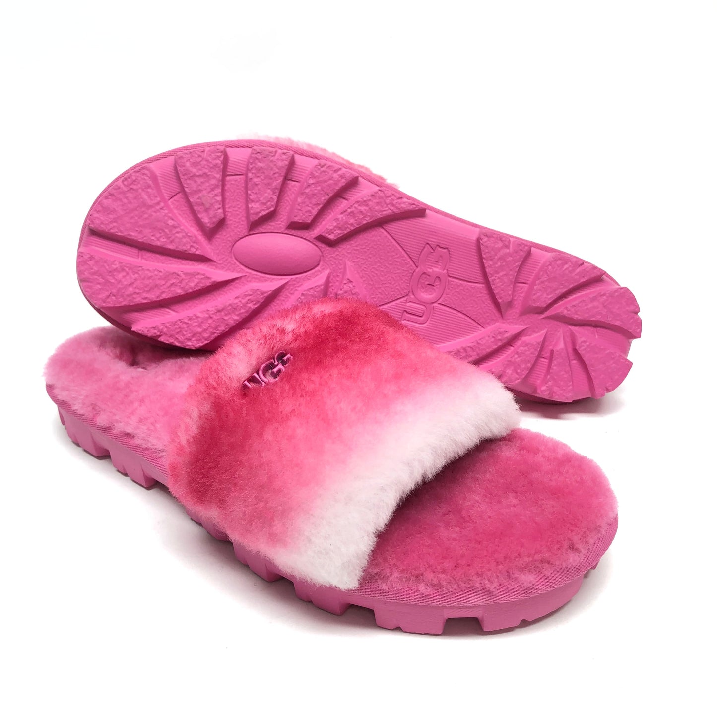 Sandals Designer By Ugg In Pink, Size: 9