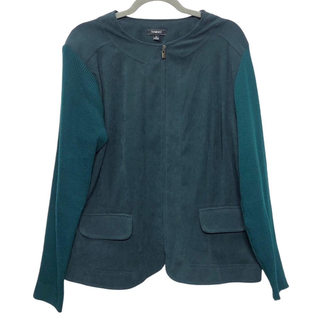 Jacket Other By Elementz In Green, Size: Xl