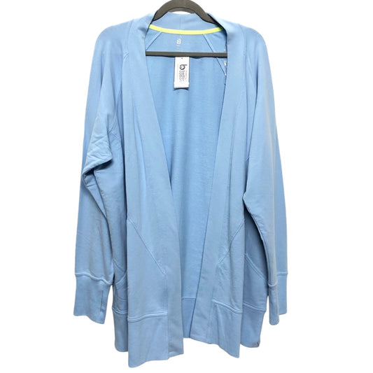 Cardigan By Ideology In Blue, Size: 2x