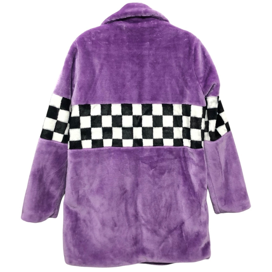 Coat Peacoat By Forever 21 In Purple, Size: L