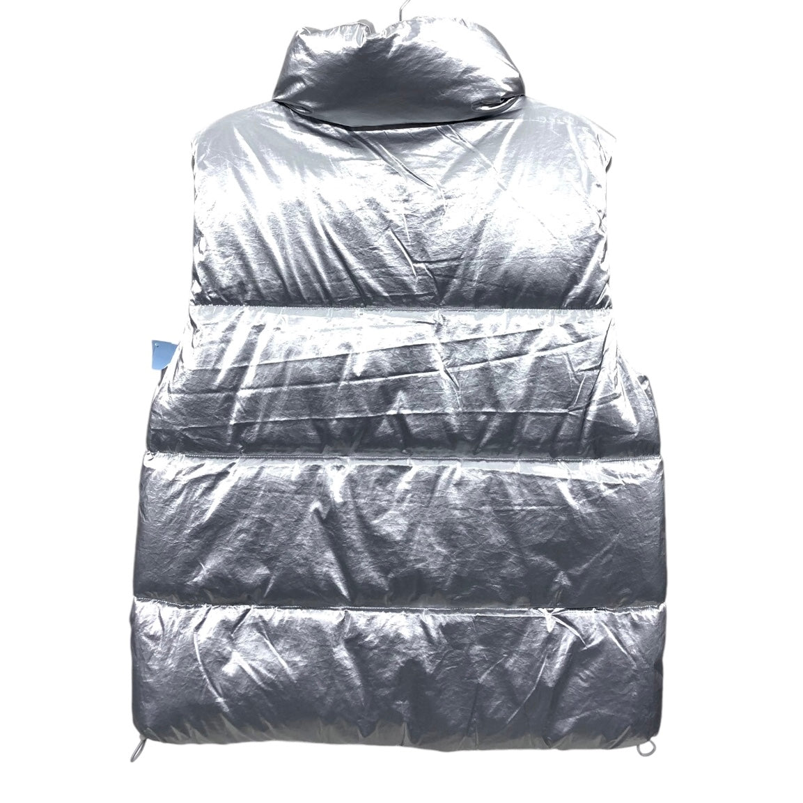 Vest Puffer & Quilted By Gap In Silver, Size: M