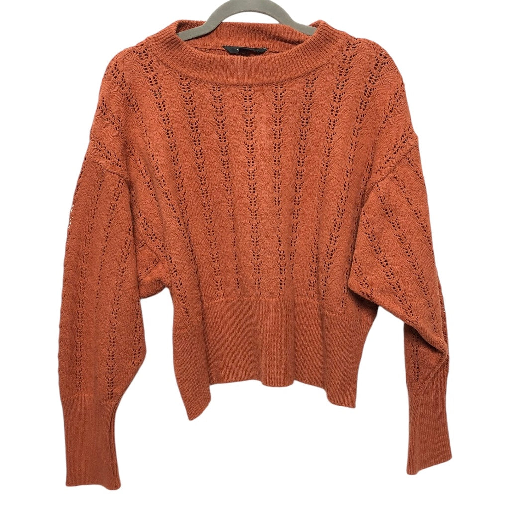 Sweater By American Eagle In Orange, Size: Xs