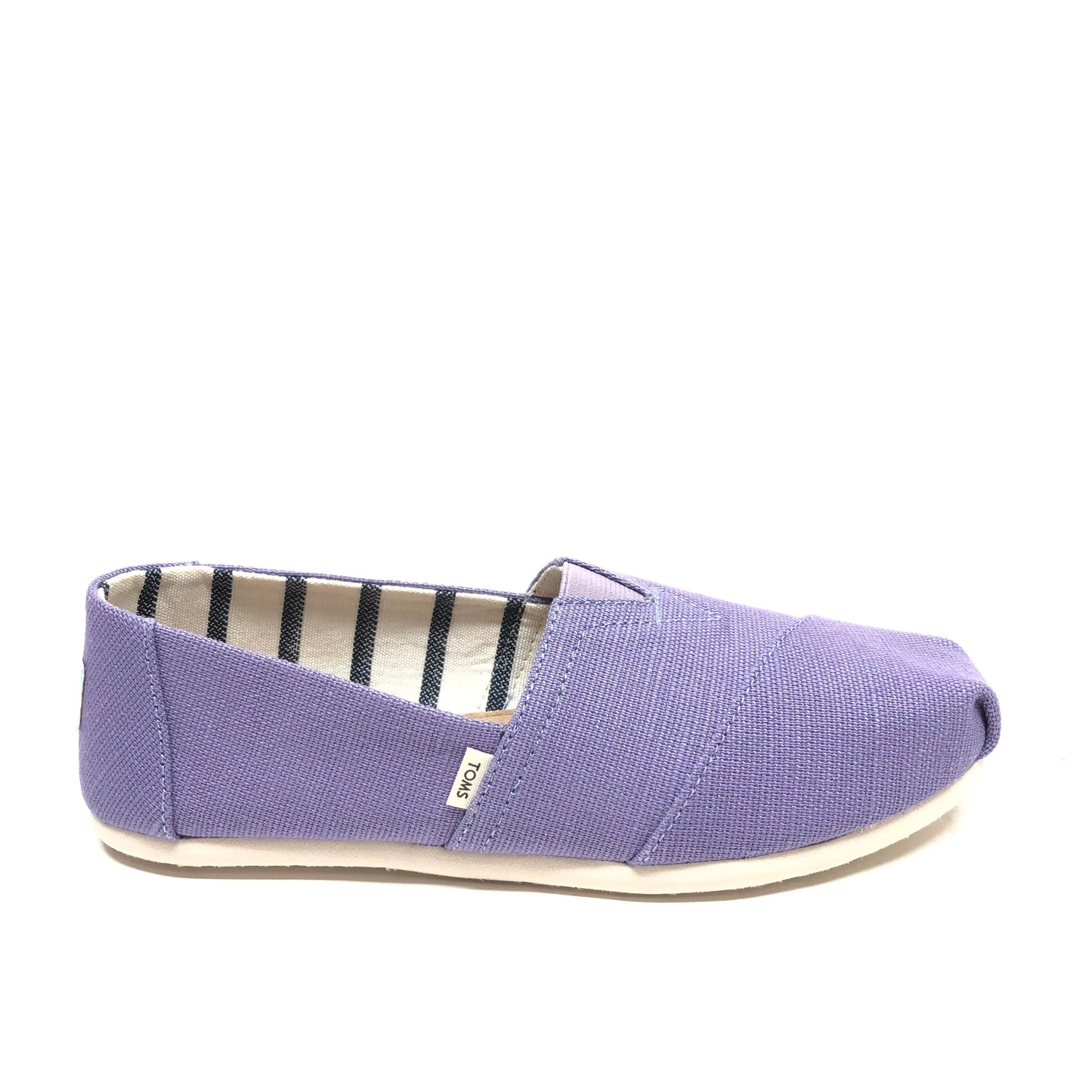 Shoes Flats By Toms In Purple, Size: 7