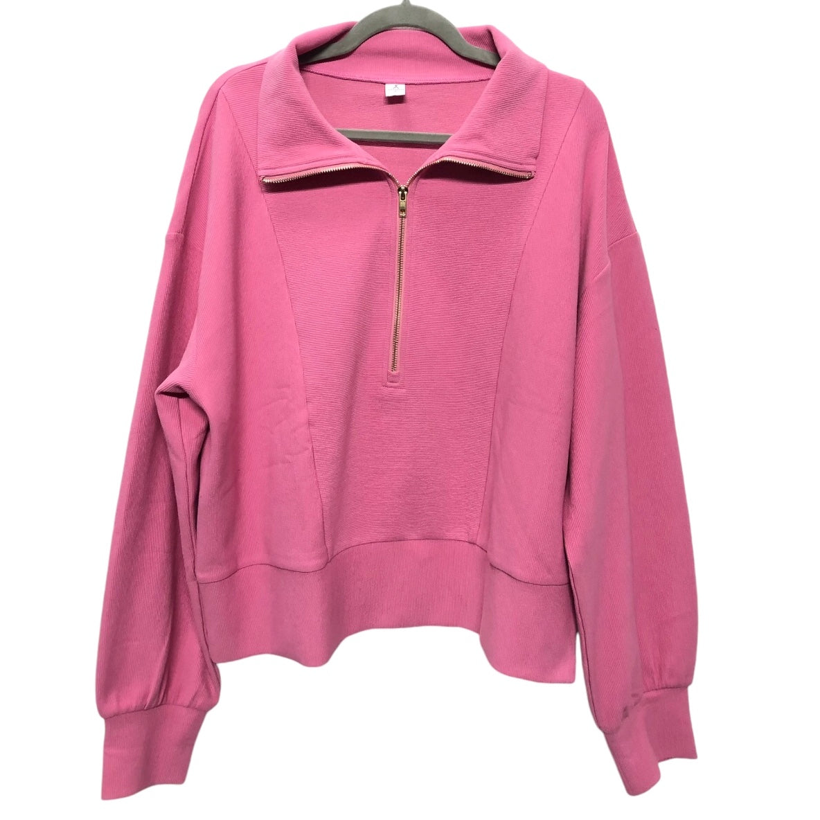 Sweatshirt Collar By Cme In Pink, Size: Xl