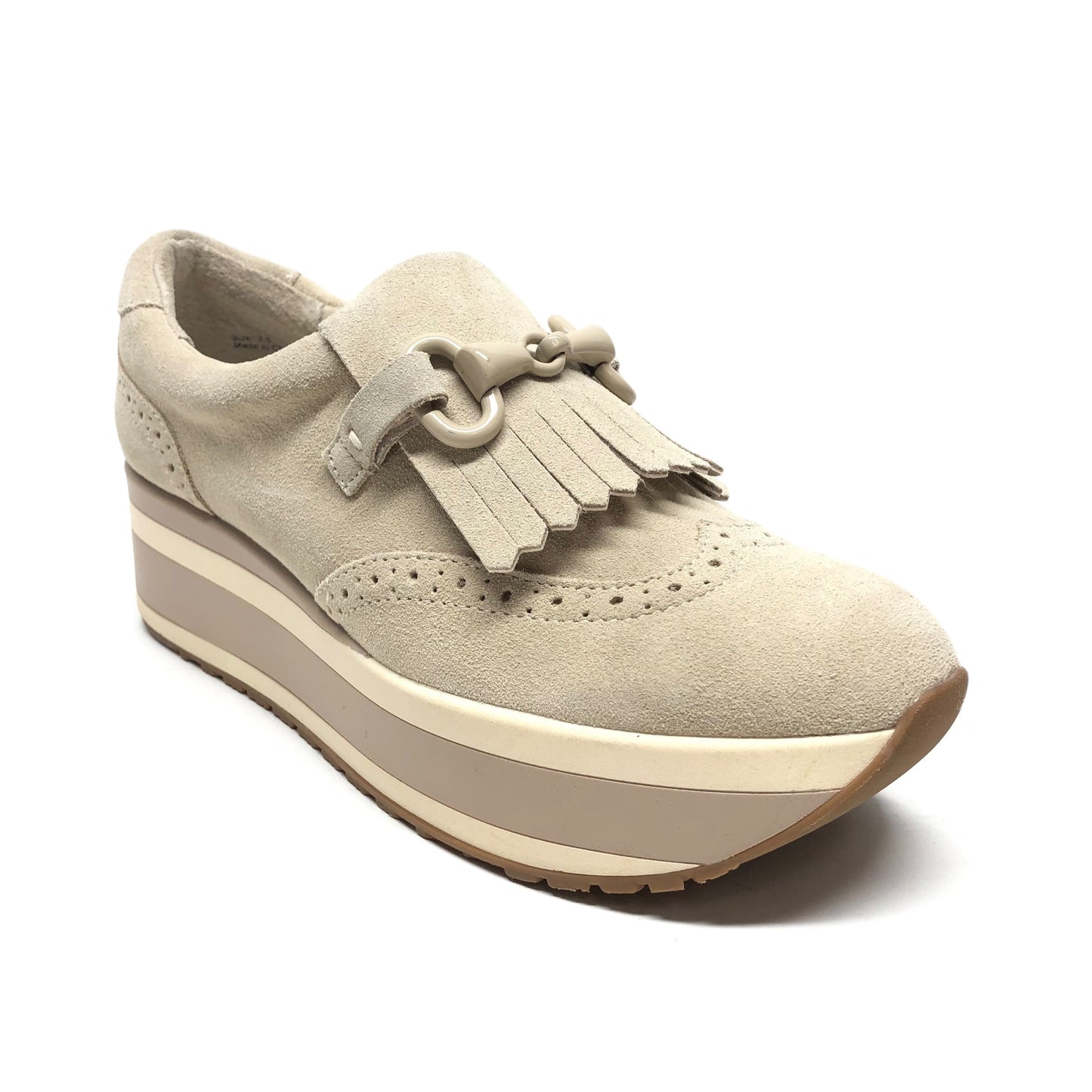 Shoes Sneakers Platform By Dolce Vita In Beige, Size: 7.5