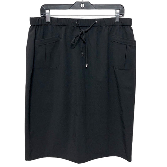 Skirt Mini & Short By Calvin Klein In Black, Size: L