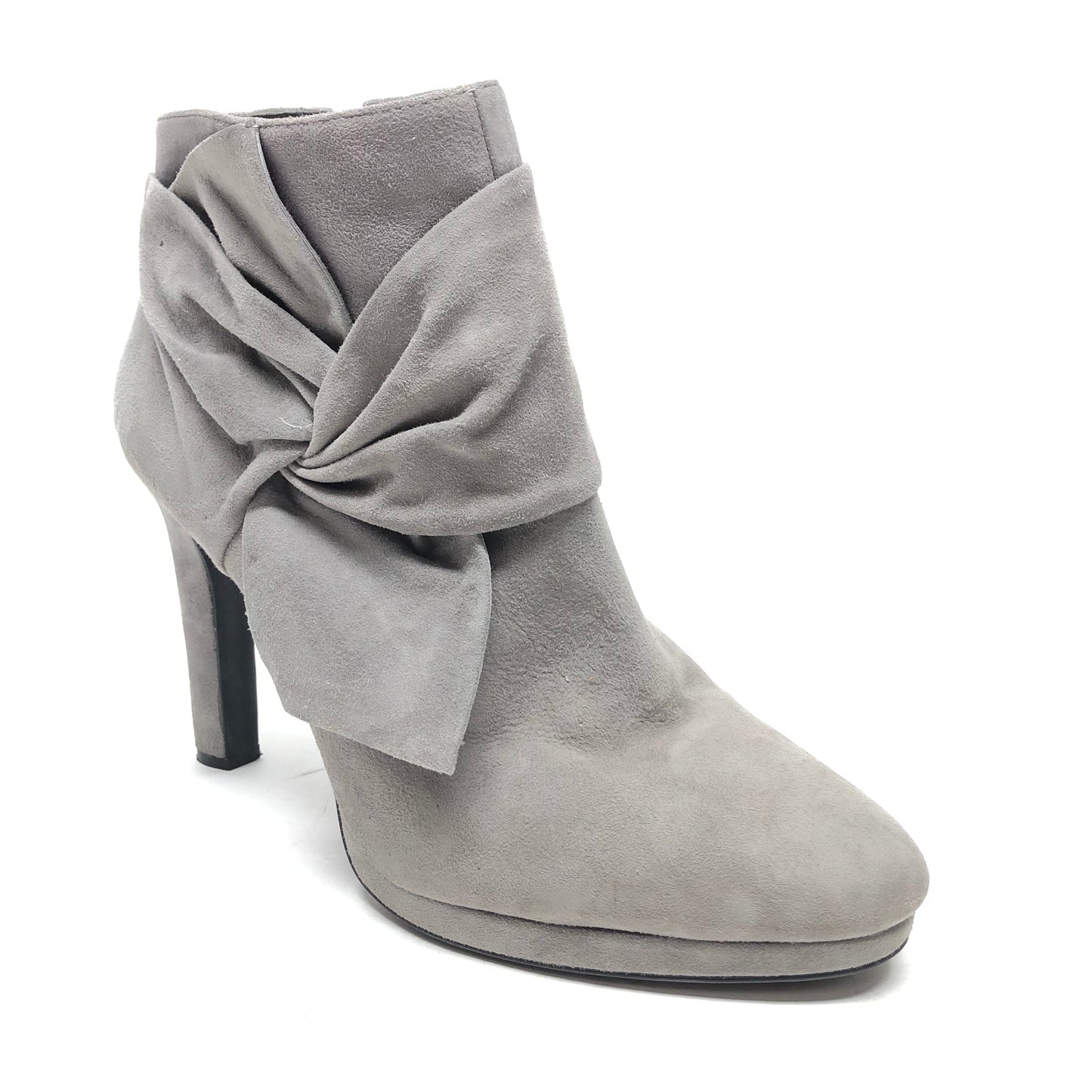 Boots Ankle Heels By Gianni Bini In Grey, Size: 11