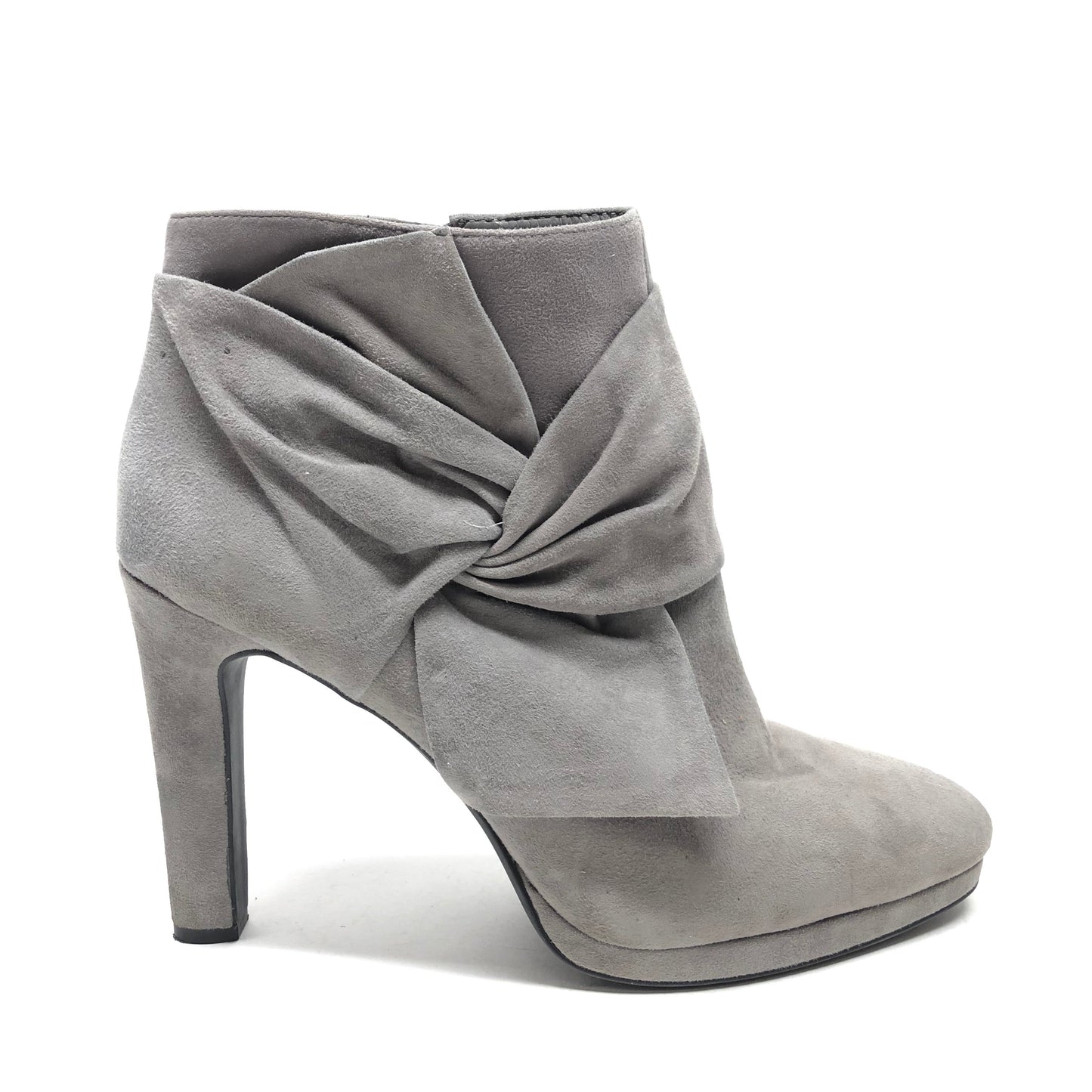 Boots Ankle Heels By Gianni Bini In Grey, Size: 11