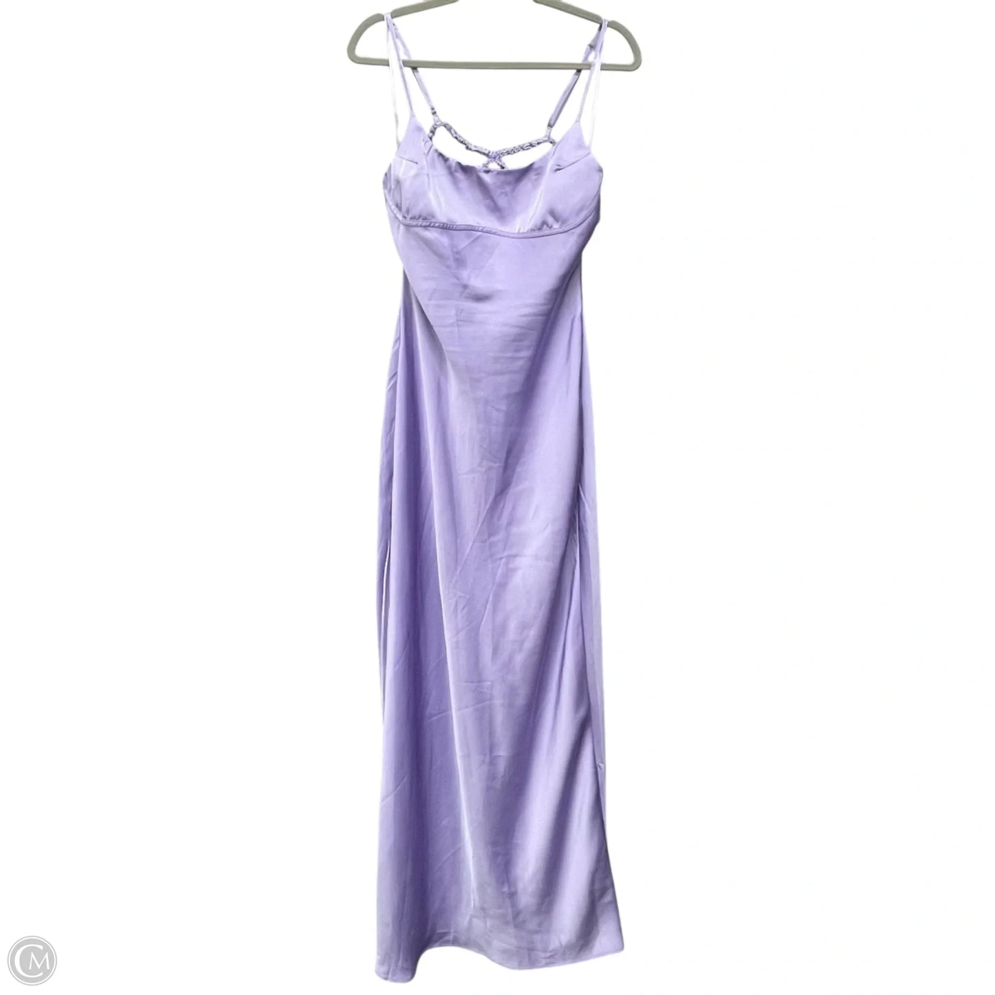 Dress Party Long By Fashion Nova In Purple, Size: L