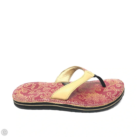 Sandals Flats By Teva In Red, Size: 7