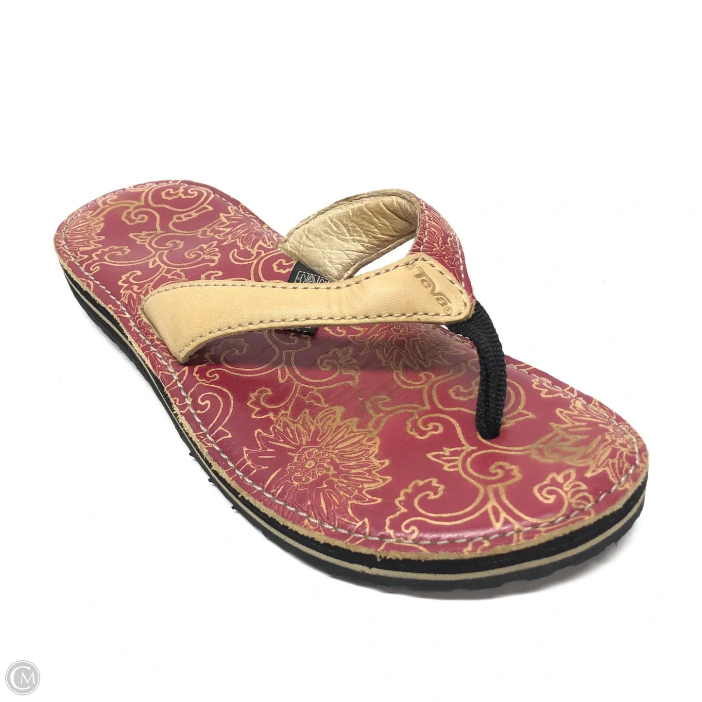 Sandals Flats By Teva In Red, Size: 7