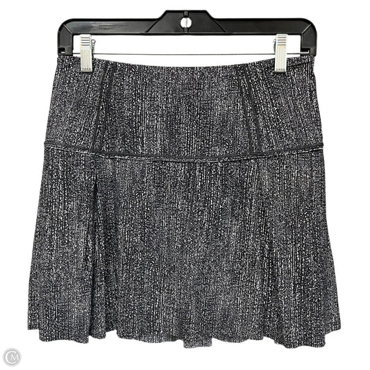 Athletic Skort By Lululemon In Black & White, Size: 6