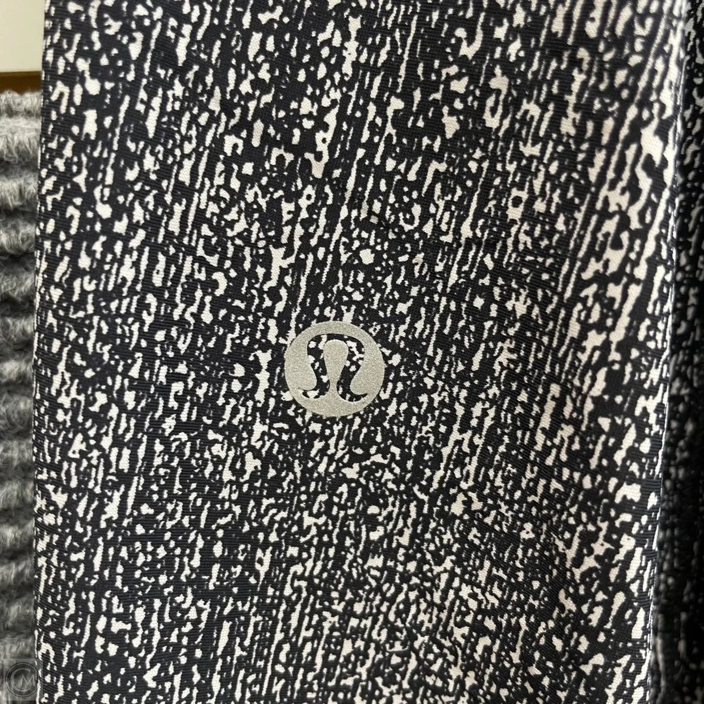 Athletic Skort By Lululemon In Black & White, Size: 6