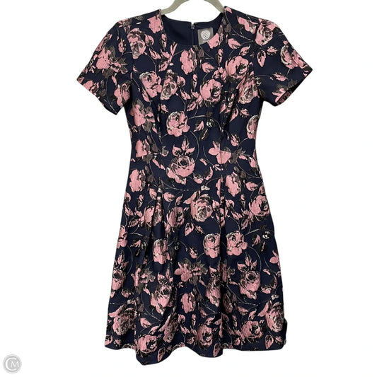 Dress Casual Short By Vince Camuto In Blue & Pink, Size: 0