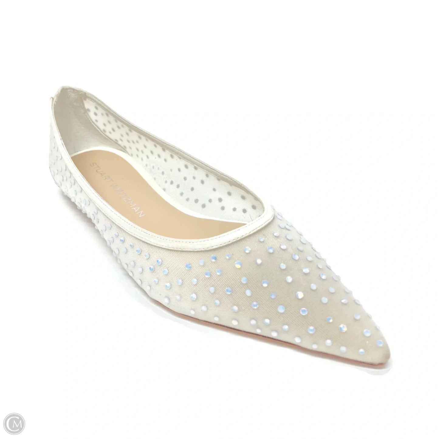 Shoes Designer By Stuart Weitzman In Cream, Size: 8