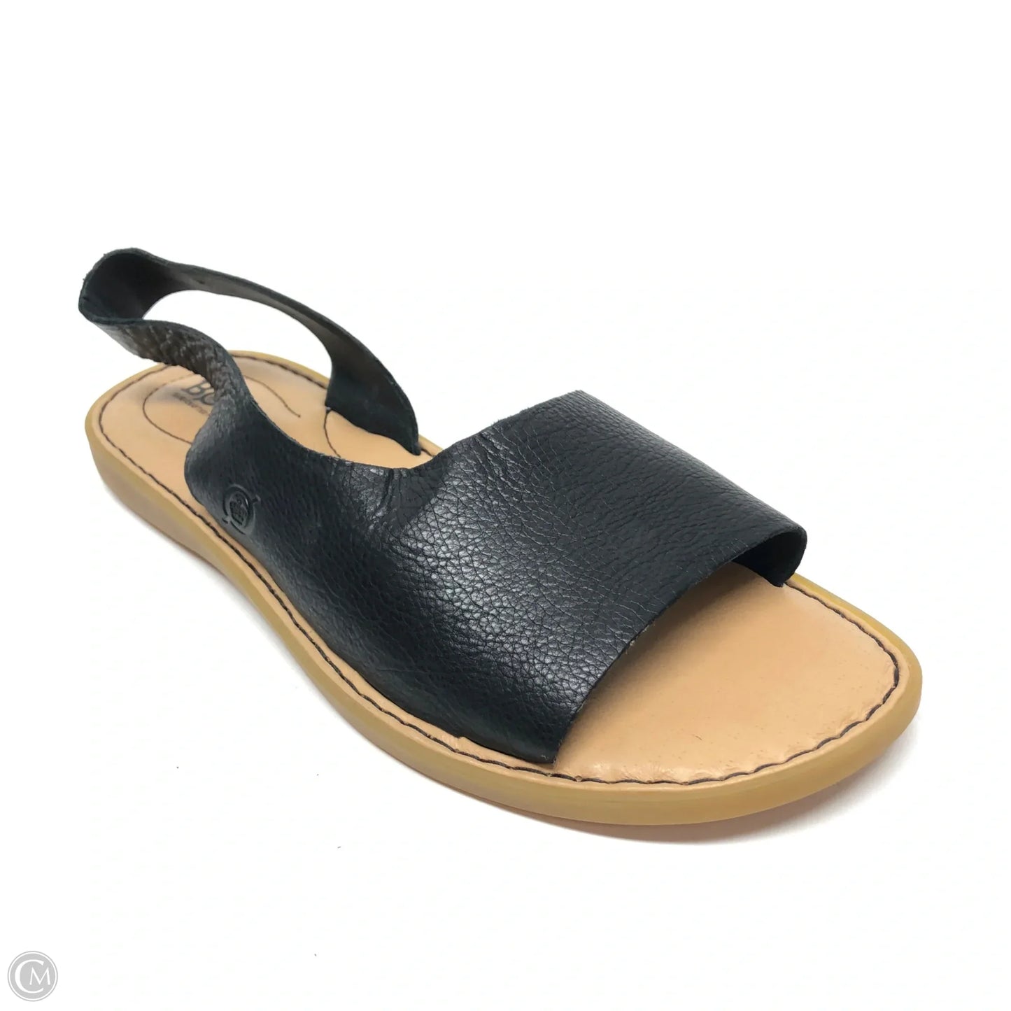 Sandals Flats By Born In Black, Size: 8