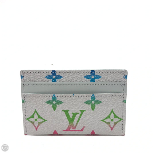 Id/card Holder Luxury Designer By Louis Vuitton