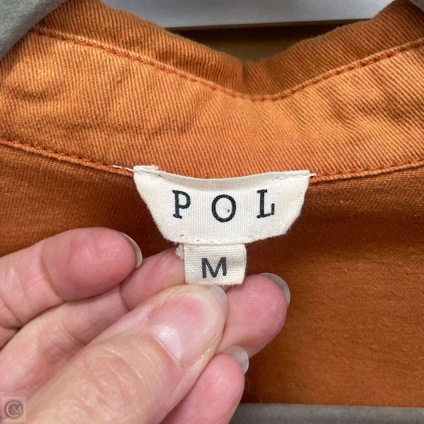 Jacket Other By Pol In Orange, Size: M
