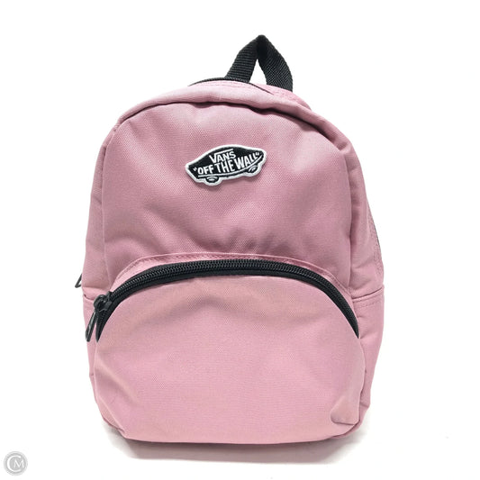 Backpack By Vans, Size: Small