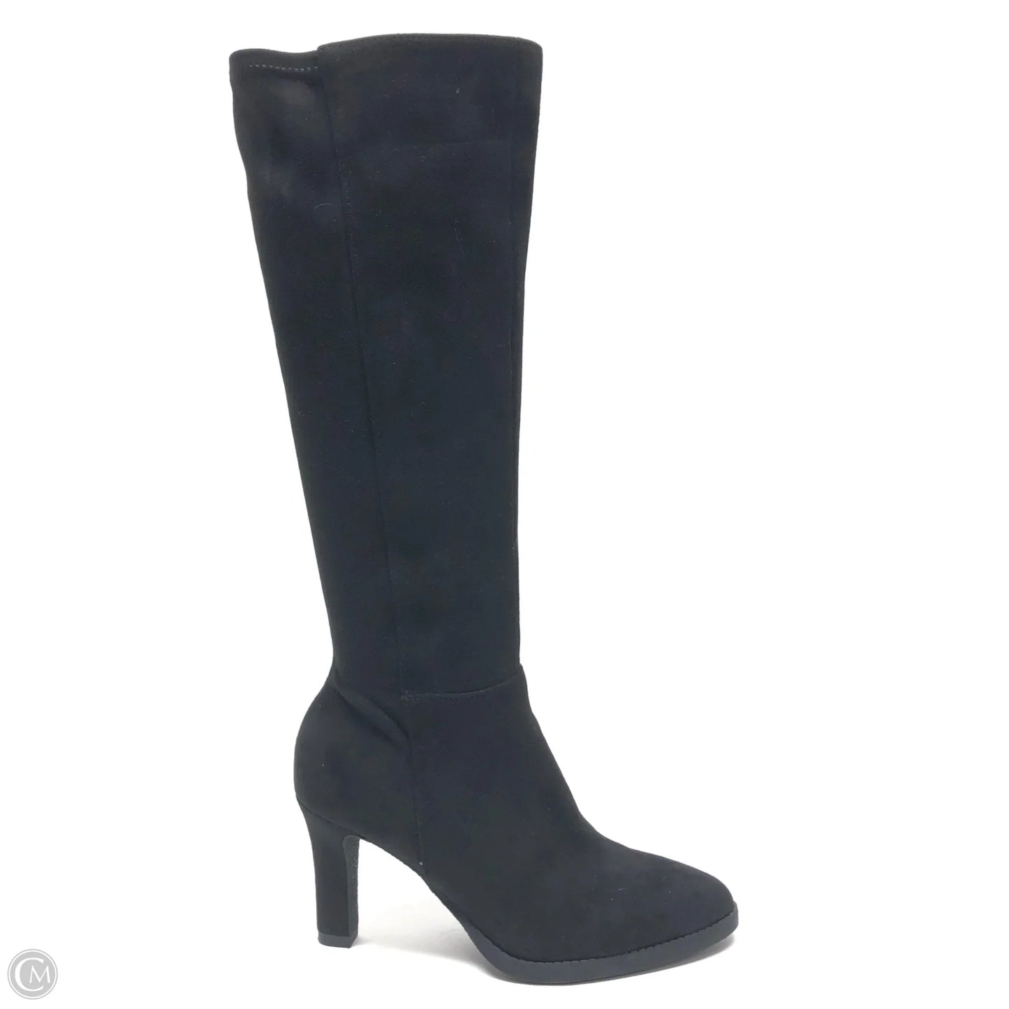 Boots Knee Heels By Aerosoles In Black, Size: 7