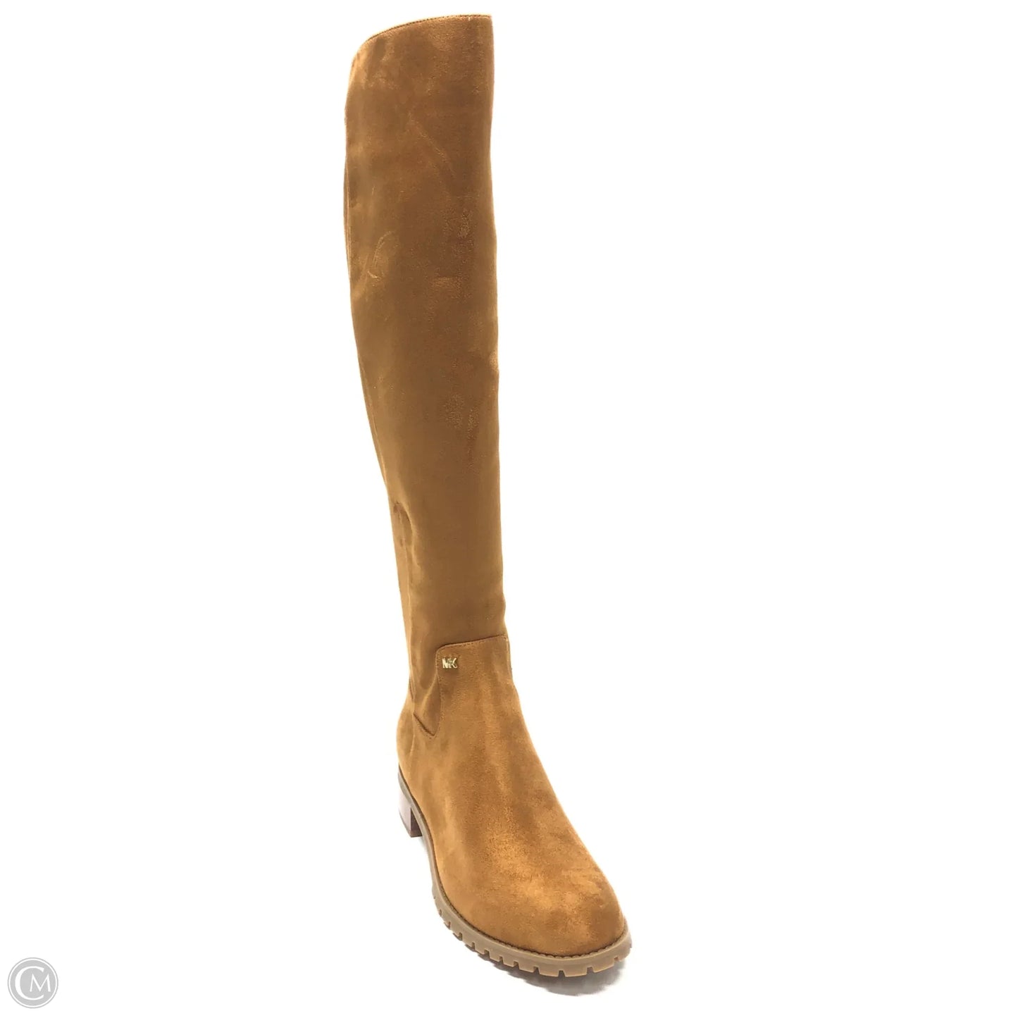 Boots Ankle Heels By Michael By Michael Kors In Tan, Size: 9