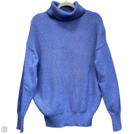 Sweater By Philosophy In Blue, Size: L