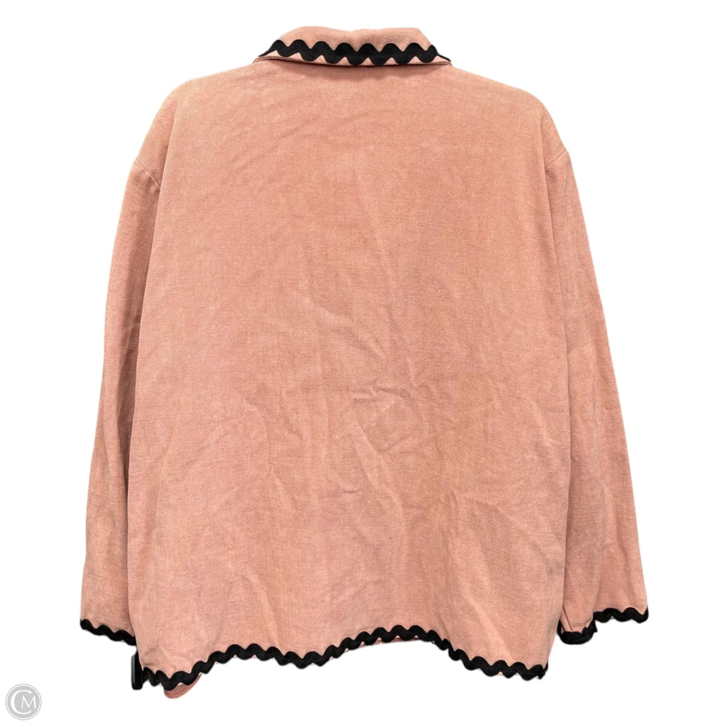 Jacket Other By Cmc In Black & Pink, Size: M