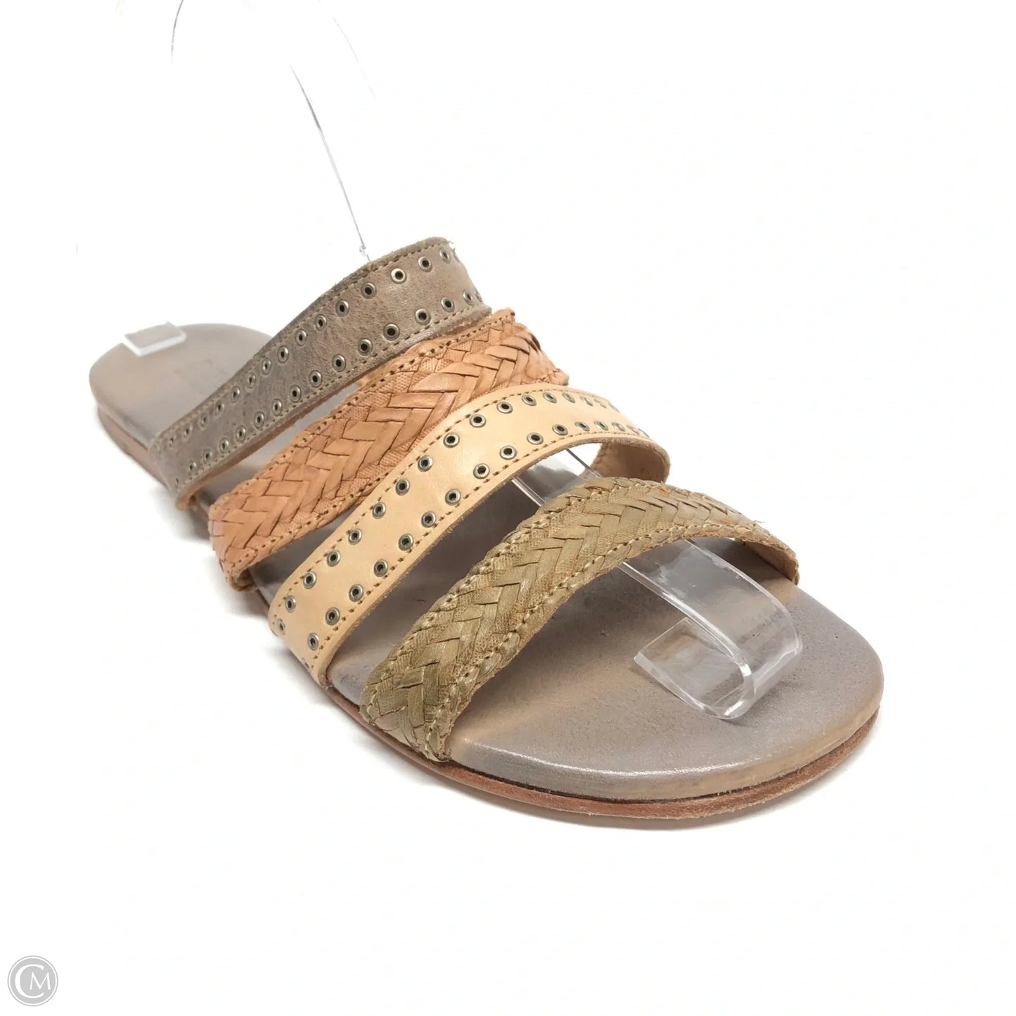 Sandals Flats By Bed Stu In Brown, Size: 8