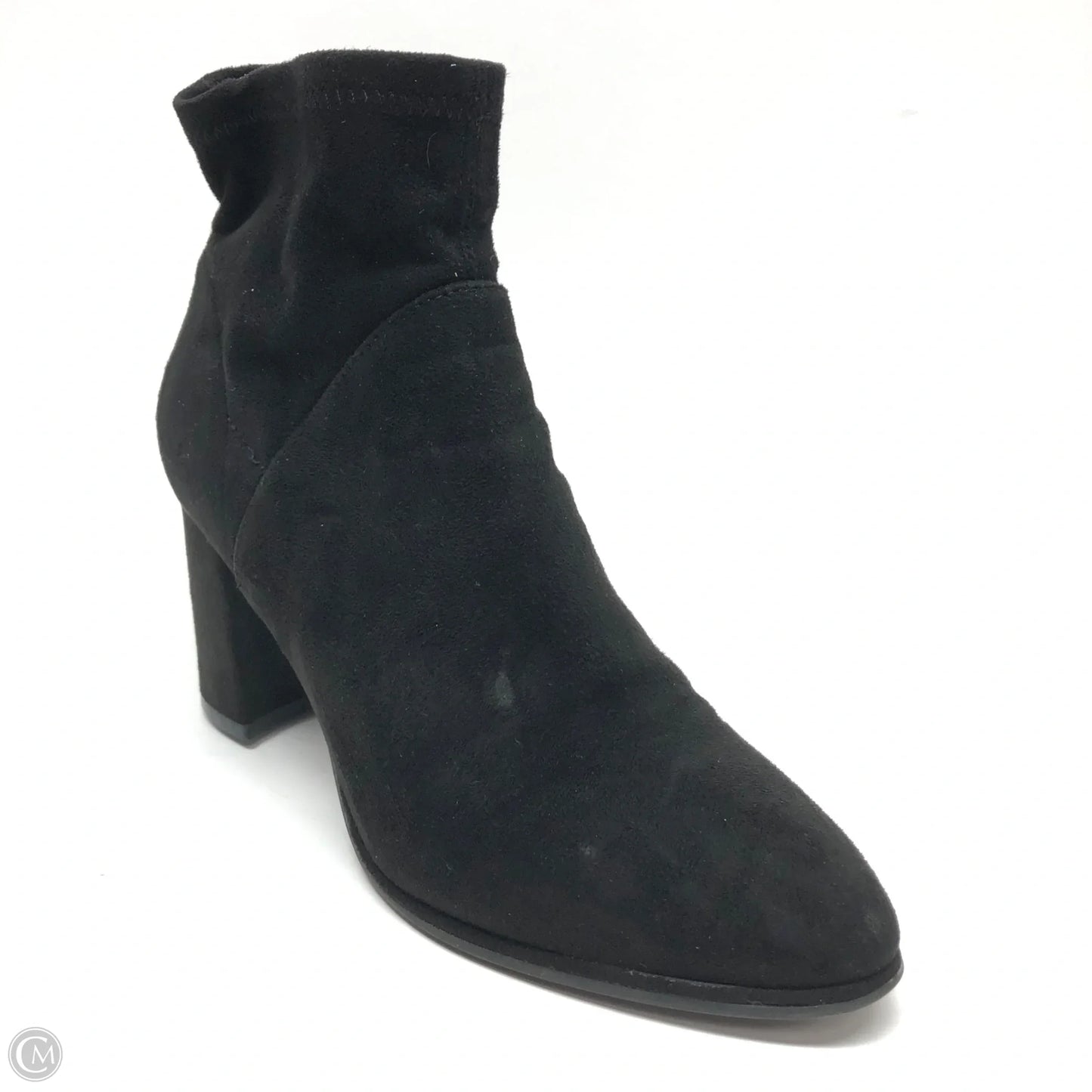Boots Ankle Heels By Marc Fisher In Black, Size: 7.5