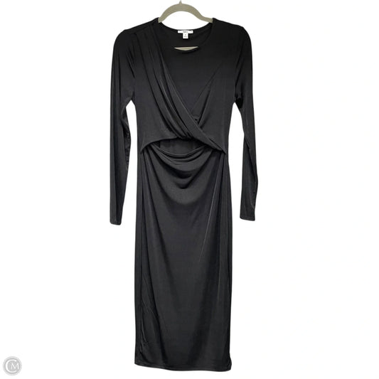 Dress Casual Midi By Bar Iii In Black, Size: M