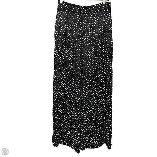 Pants Wide Leg By Maeve In Black & White, Size: 8