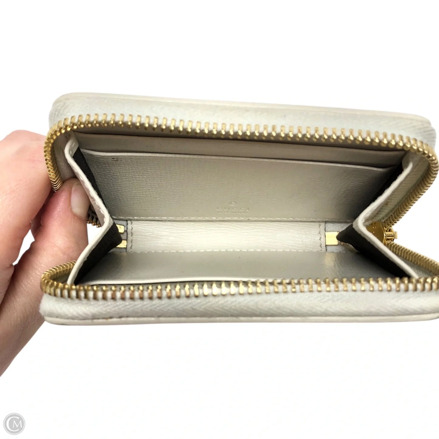Wallet Luxury Designer By Gucci, Size: Small