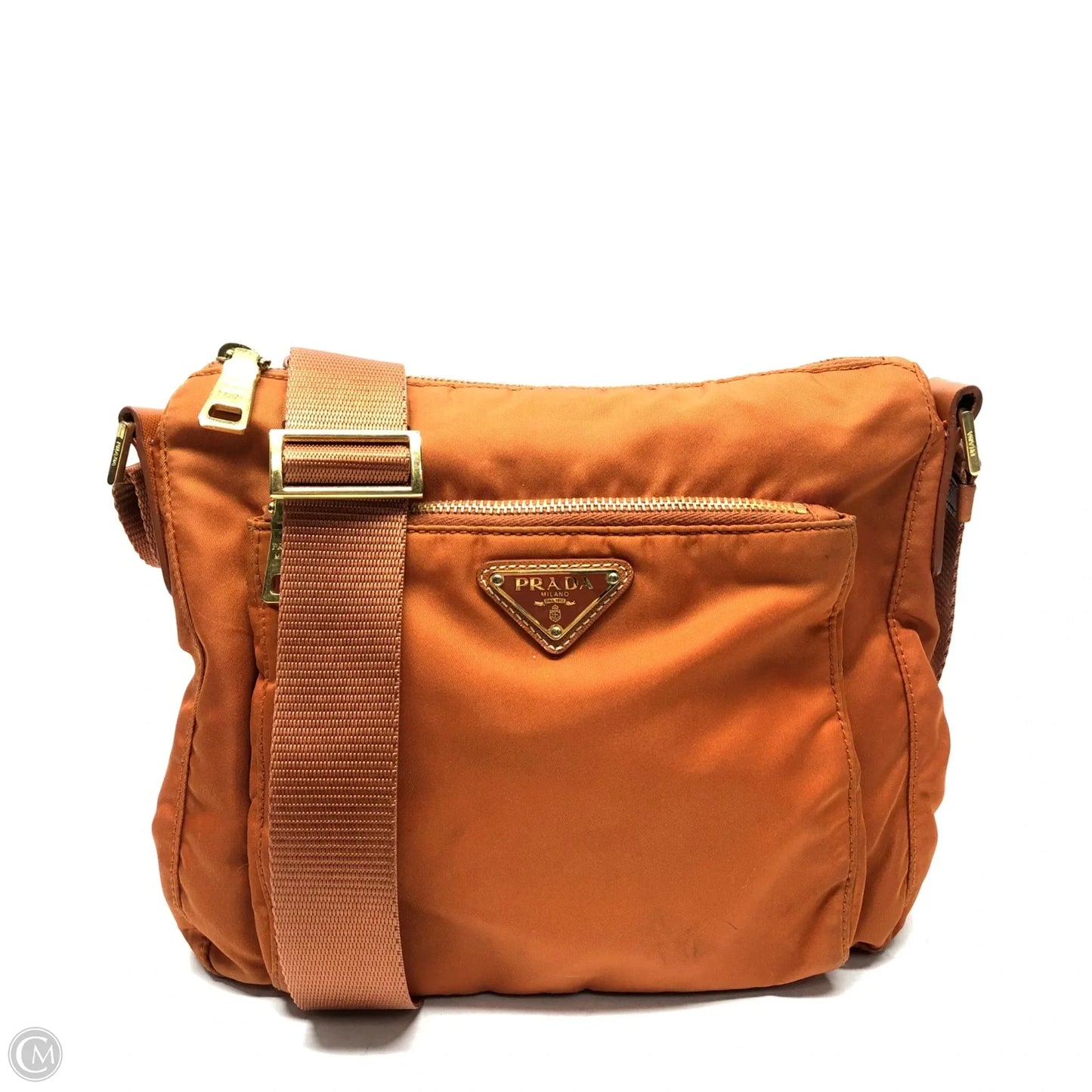 Crossbody Luxury Designer By Prada, Size: Medium