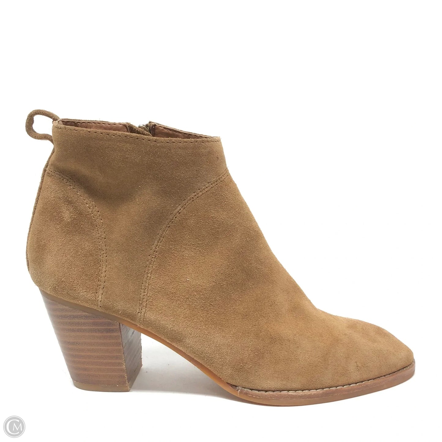 Boots Ankle Heels By Dolce Vita In Brown, Size: 9.5