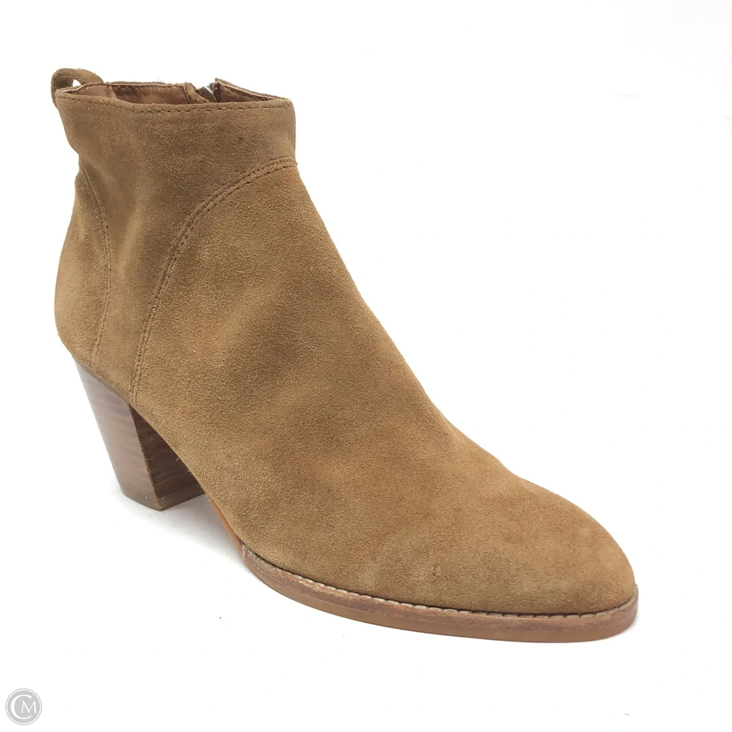 Boots Ankle Heels By Dolce Vita In Brown, Size: 9.5