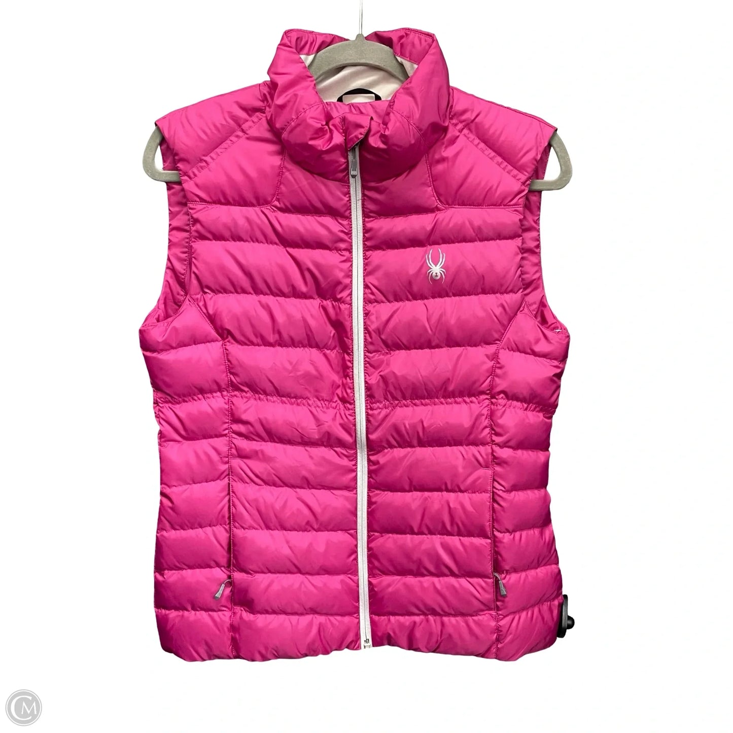 Vest Puffer & Quilted By Spyder In Pink, Size: M