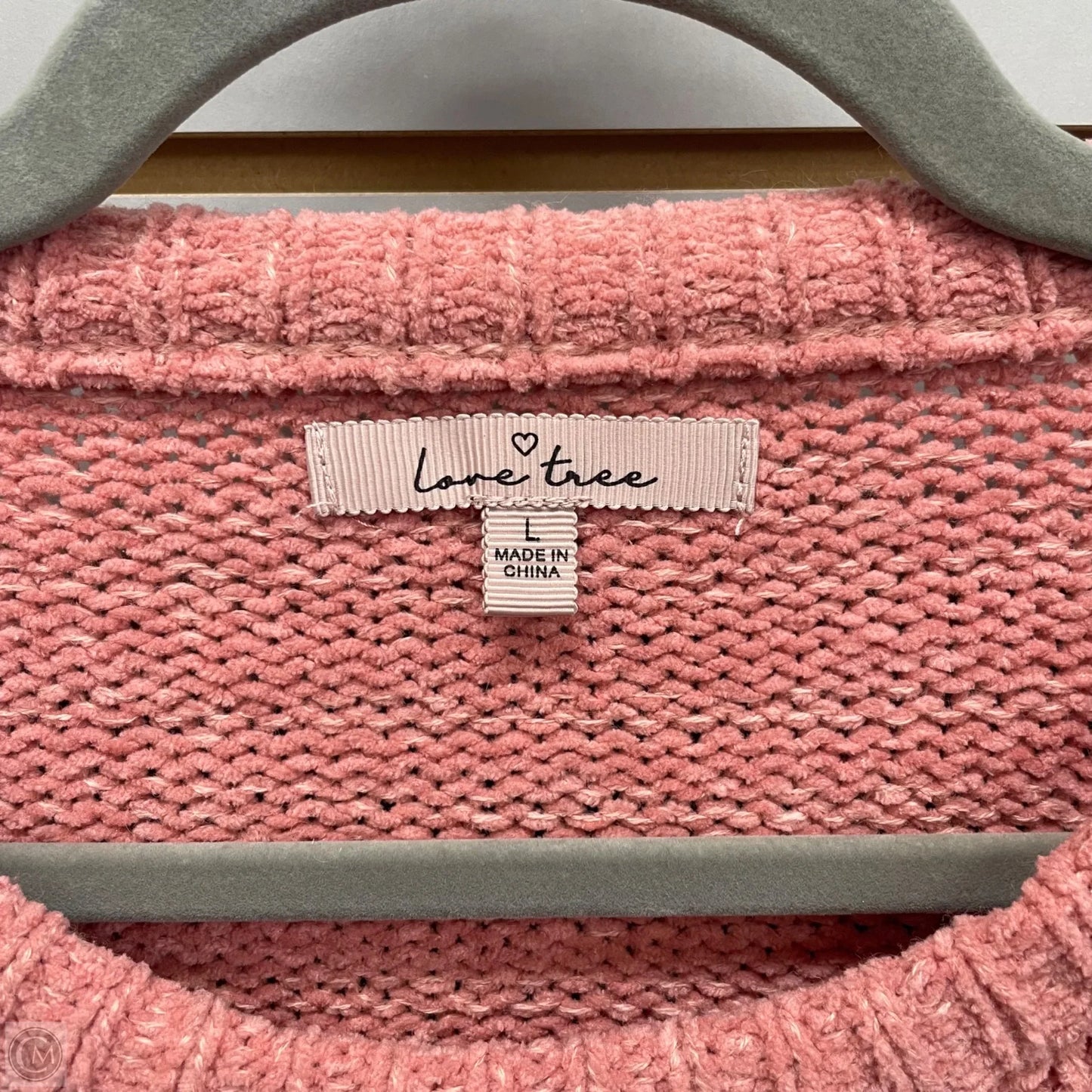 Sweater By Love Tree In Pink, Size: L