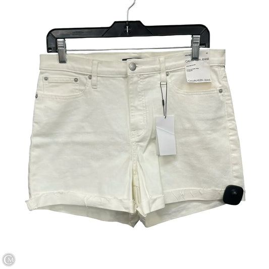 Shorts By Calvin Klein In White, Size: 10