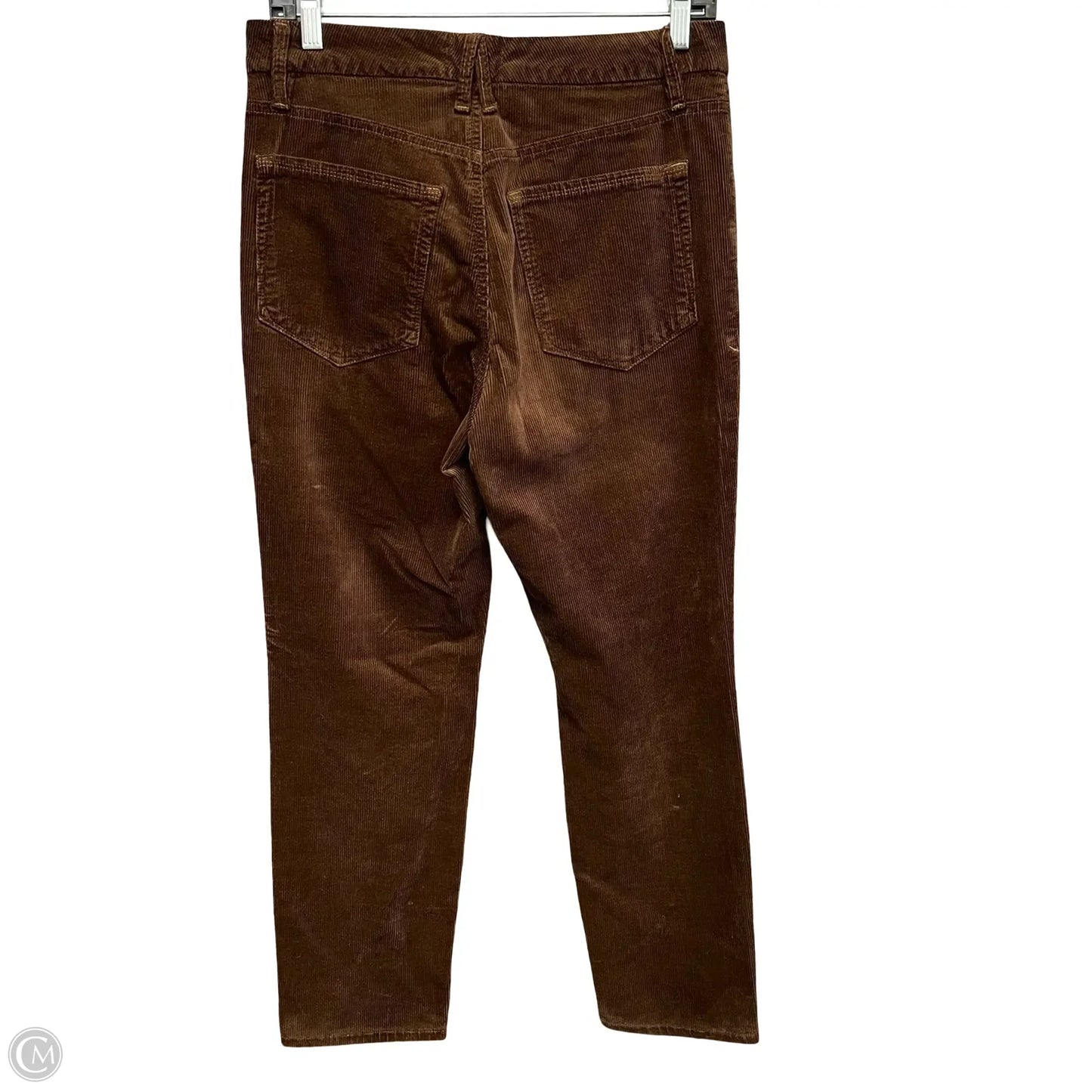 Pants Corduroy By Good American In Brown, Size: 8
