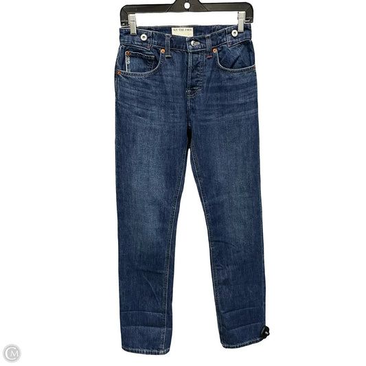 Jeans Straight By We The Free In Blue Denim, Size: 0
