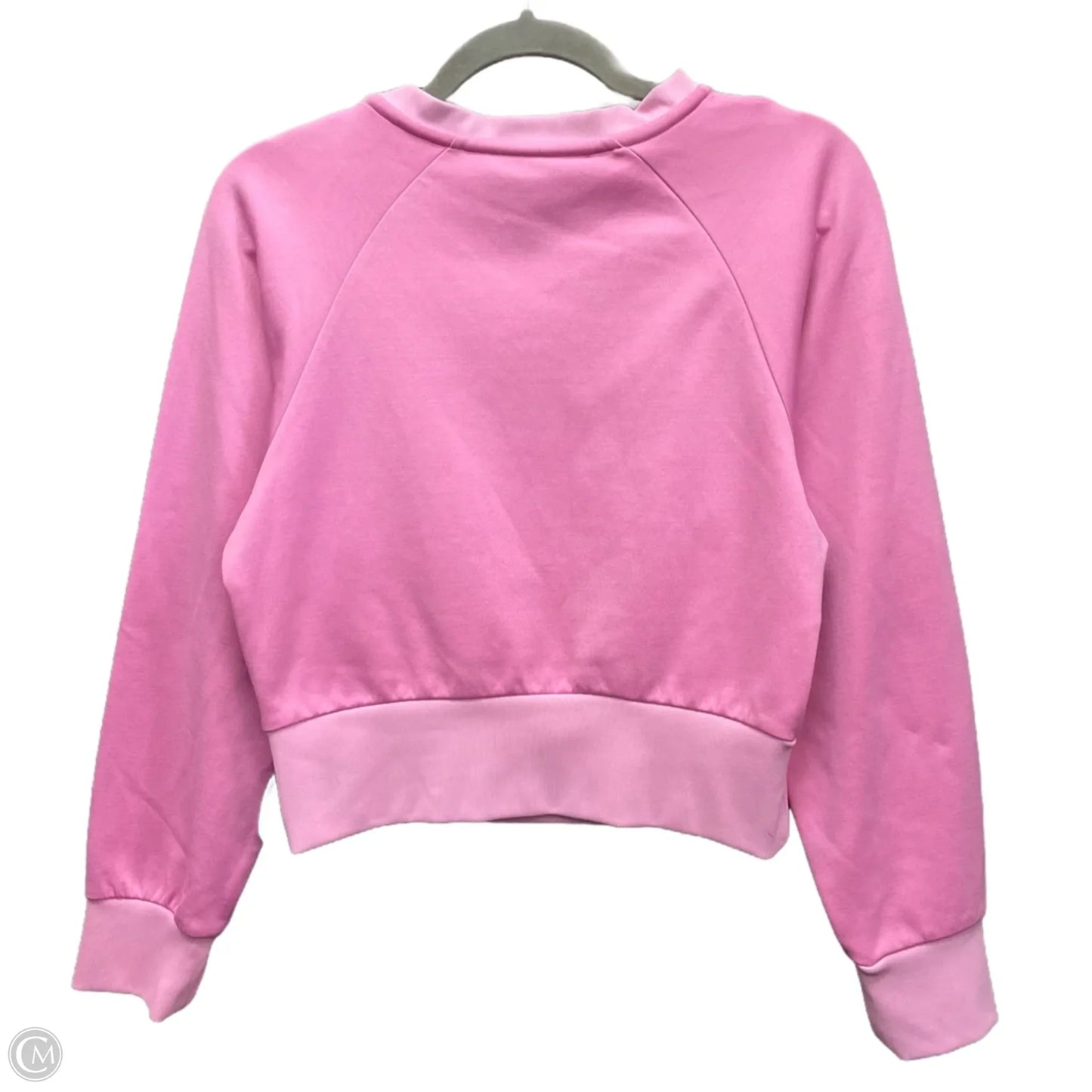 Sweatshirt Luxury Designer By Moschino In Pink, Size: 8