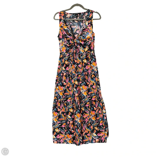 Dress Casual Midi By French Connection In Multi-colored, Size: Xs
