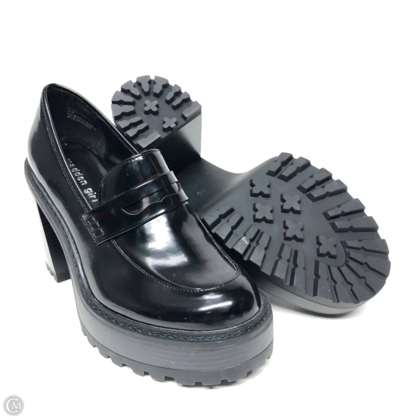Shoes Heels Block By Madden Girl In Black, Size: 8.5