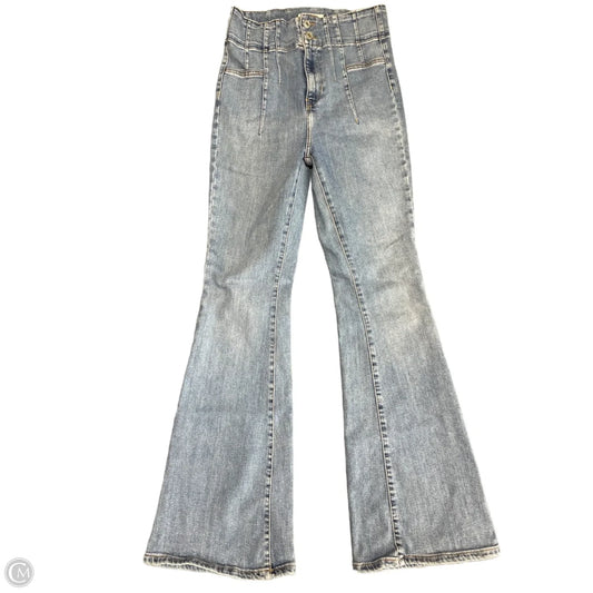 Jeans Flared By We The Free In Blue Denim, Size: 8