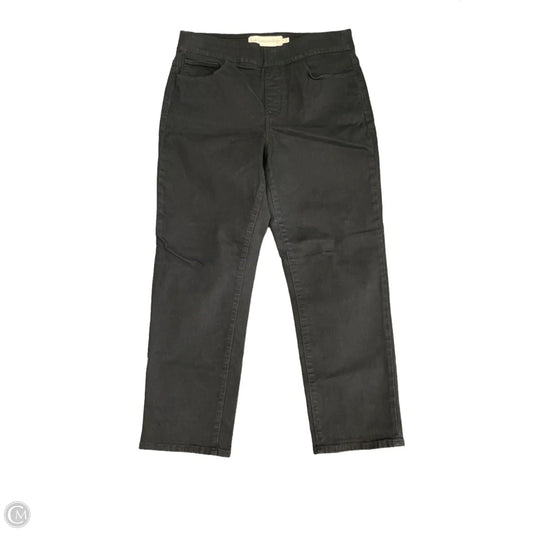 Jeans Jeggings By Soft Surroundings In Black, Size: M