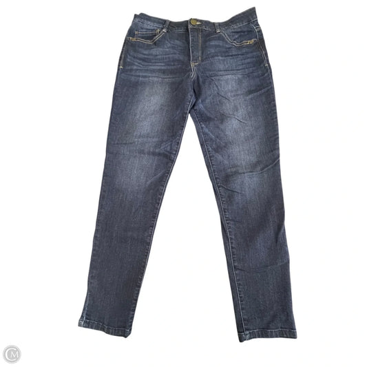 Jeans Skinny By Levis In Tan, Size: 12