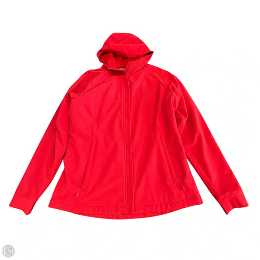 Jacket Fleece By Kirkland In Red, Size: M