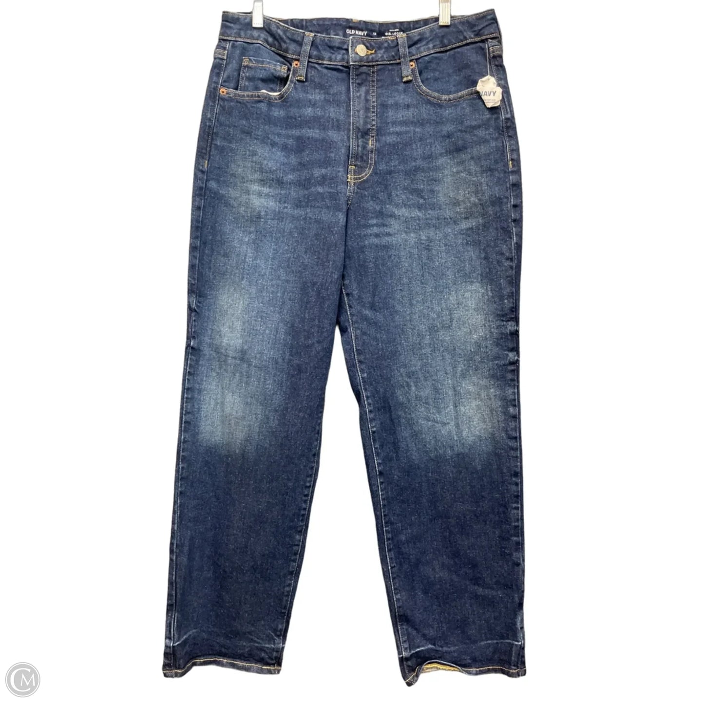 Jeans Boyfriend By Old Navy In Blue Denim, Size: 12