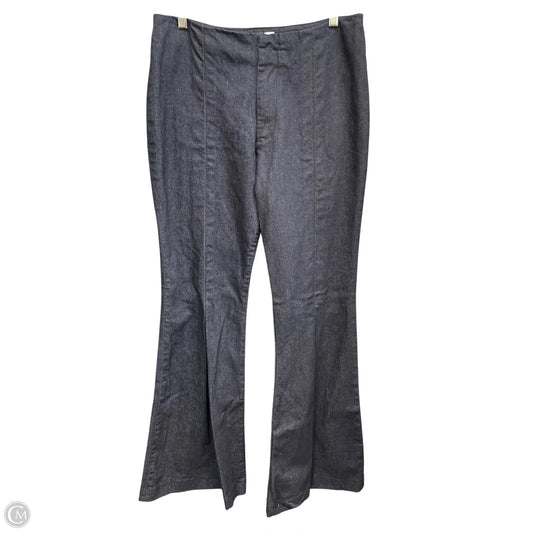 Jeans Flared By Frame In Blue Denim, Size: 10