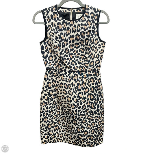 Dress Designer By Kate Spade In Animal Print, Size: 2